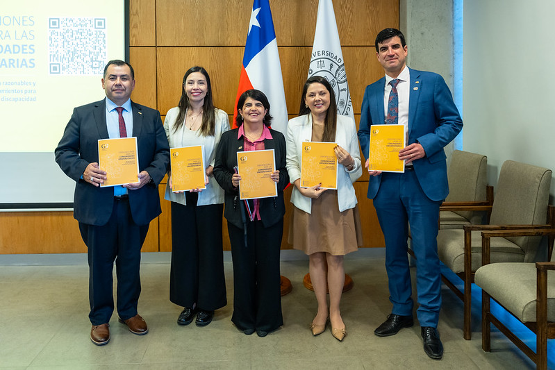 En UCSC: Comisión de Inclusión del G9 entrega a Rectores documento clave para la accesibilidad universitaria